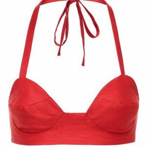 FE NOEL RED RASTA BRALETTE